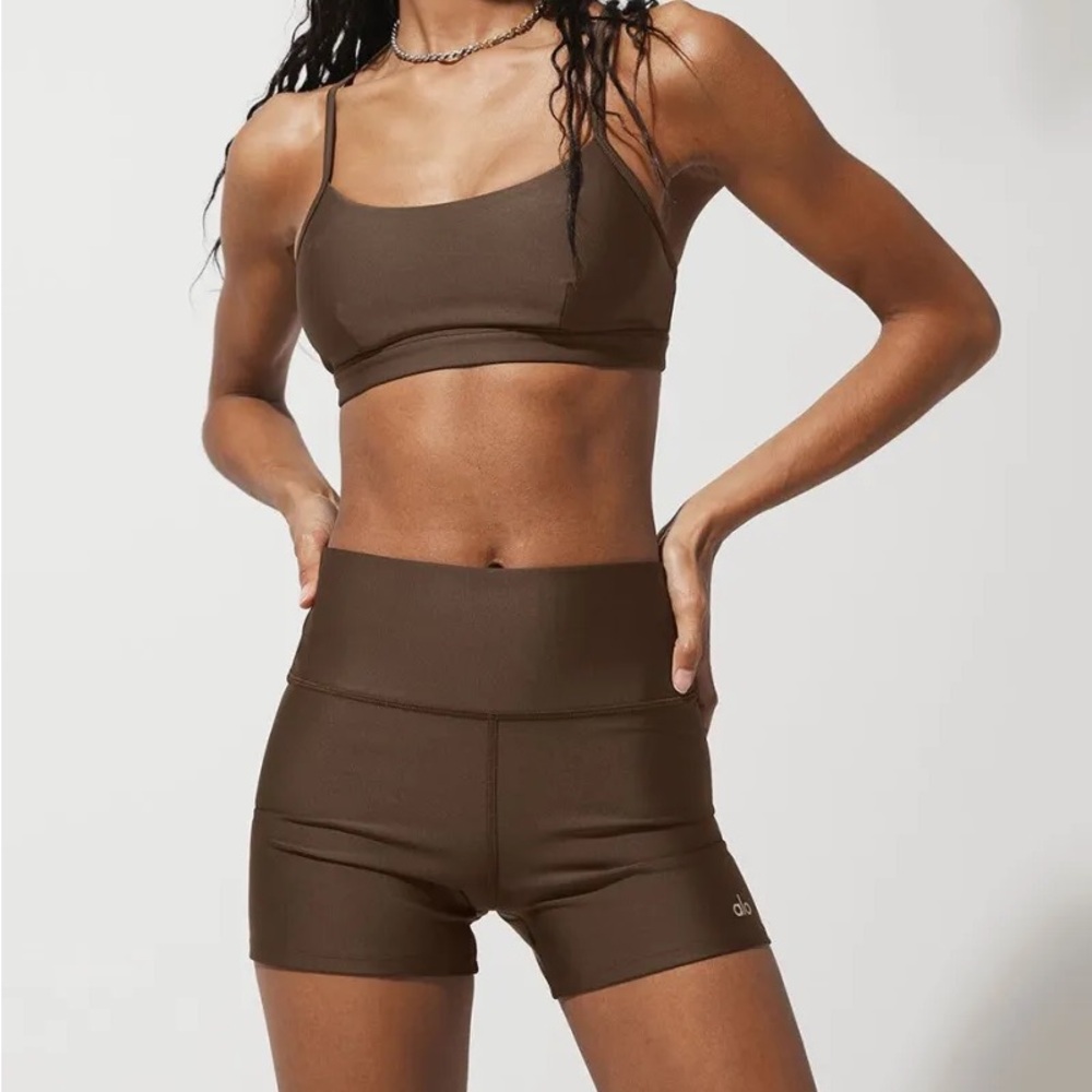 Brown Alo workout set